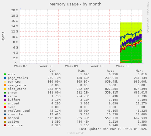 Memory usage
